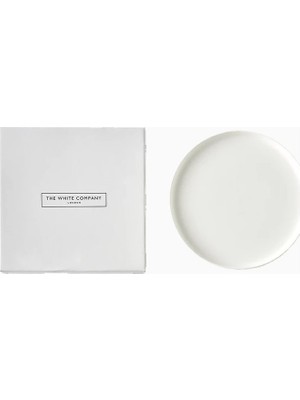 The White Company  Botanical Kemik Porselen Büyük Mum Tabağı