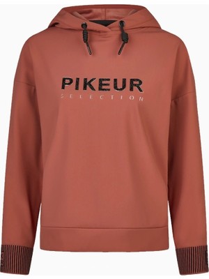 Pikeur Sweater 8281 Kapüşonlu Fonksiyonel Kadın Sweatshirt