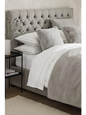 The White Company Super Soft Suni Kürk Battaniye