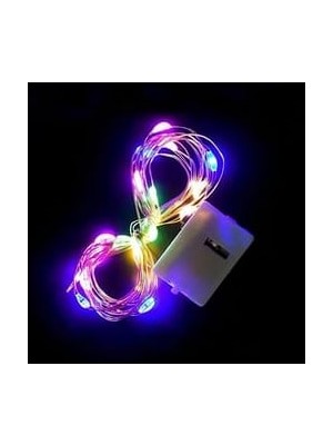 Alshop 1 Metre Peri LED Mini Kelebek Buketi Imalata Uygun Piller Dahildir