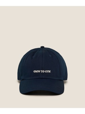 Gymshark %100 Pamuk Ayarlanabilir Slogan Detaylı Üniseks Şapka