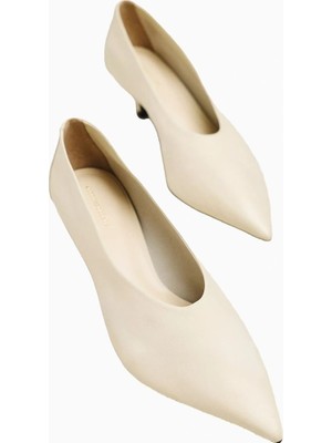 Anthropologie By Anthropologie Sivri Burun Kitten Heel Kadın Stiletto