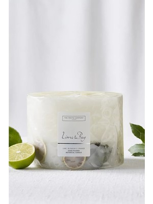 The White Company Lime & Bay Botanical Büyük Kokulu Mum 1675 G