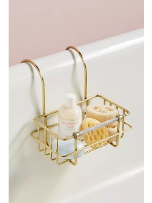 Anthropologie Sylvie Pirinç Banyo Küvet Tepsisi