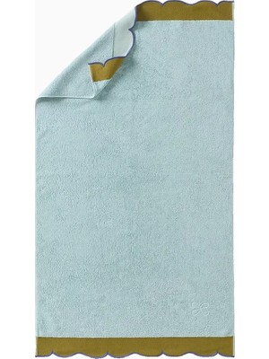 Anthropologie Maeve Cotton Dekoratif Kenarlı Pamuklu Banyo Havlusu