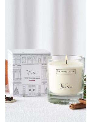 The White Company Winter Luxury Signature Kokulu Mum 210 G