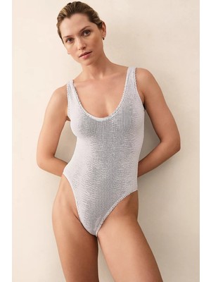 The White Company Bond-Eye Mara Tek Parça Kadın Mayo