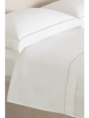The White Company Savoy Kordonlu Mısır Pamuğu Düz Çarşaf