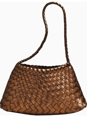 By Anthropologie Calla Örgü Dokulu Omuz Çantası