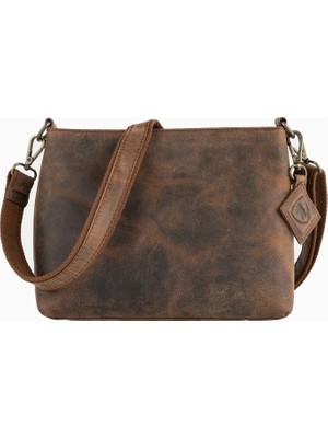 Berliner Bags Marbella S Vintage Hakiki Deri Kadın Omuz ve Çapraz Çanta