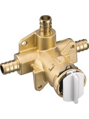 Uravas Store Moen FP62325PF M-Pact Poz-Sıcaklık Basınç Dengeleyici Valf 1/2" Sıkma Halkası Pex Bağlantılı Veya Cilasız