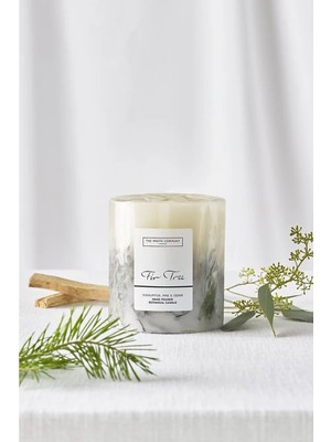 The White Company Fir Tree Botanical Orta Boy Dekoratif Kokulu Mum 725 G