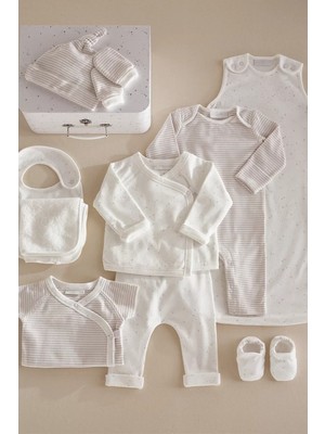 The White Company Organik Pamuklu My Perfect Start Yenidoğan Bebek Hediye Seti