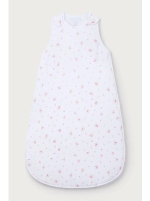 The White Company Organik Pamuklu Minnie Çiçek Desenli Bebek Uyku Tulumu