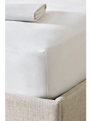 The White Company Savoy 400 Tel Mısır Pamuklu Lastikli Çarşaf