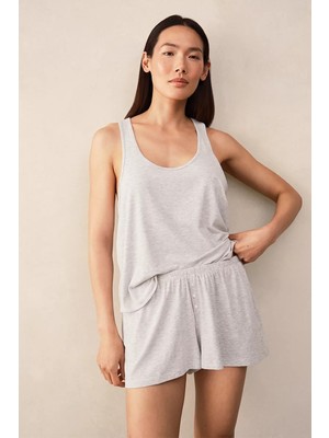 The White Company Süper Yumuşak Modal Kadın Pijama Atlet