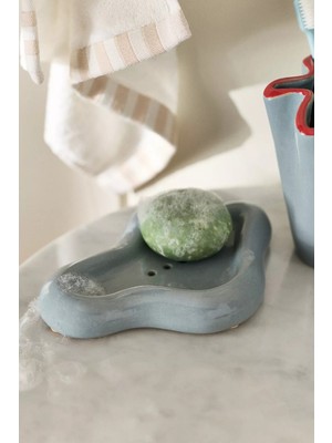 Anthropologie Damson Madder Dekoratif Seramik Sabunluk