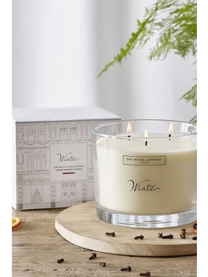 The White Company Winter Büyük Kokulu Mum 770 G