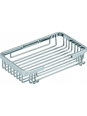 Serel Otel Tekli Süngerlik 20X12CM - Krom - 140109007
