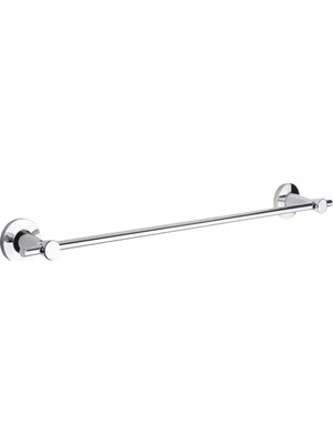 Serel Purıty Uzun Havluluk 45 cm - Krom - 140113003