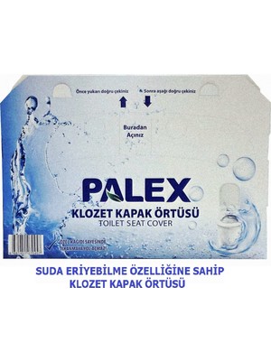 Palex Klozet Kapak Örtüsü (250'LI)