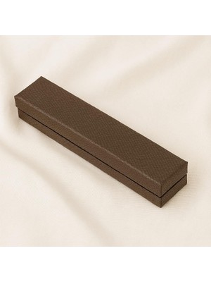 Taş Sandığı Kumaş Kaplı Tespih ve Bileklik Kutusu – 22 x 4,5 x 4 cm