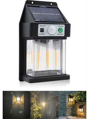 Ett Dikey 3 Ledli Güneş Enerjili LED