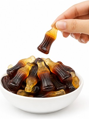 Hazar Gıda Kola Aromalı Yumuşak Şeker 1000 gr (1 Kg)