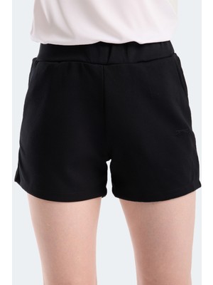 Slazenger Angelıc In Kadın  Siyah Şort