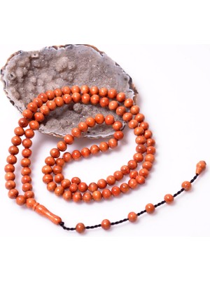 Harnup Ağacı Dua Tesbihi (Keçiboynuzu Ağacı) - 8 mm Sistemli