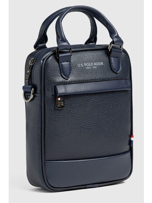 U.s. Polo Assn. Lacivert Erkek El Çantası Omuz Askılı Postacı Çantası Günlük Vegan Deri Çanta 26007