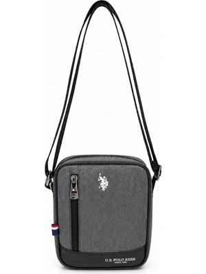 U.s. Polo Assn. Erkek Çapraz Askılı Çanta Gri 26086