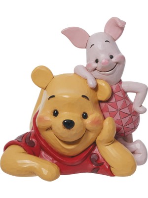 1001 Disney Traditions Pooh & Piglet Heykelcik, 12,7 cm H