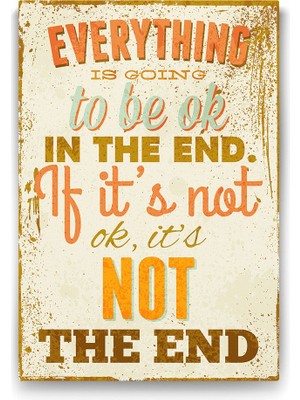 1001 Everything Tablosu - 40X60CM