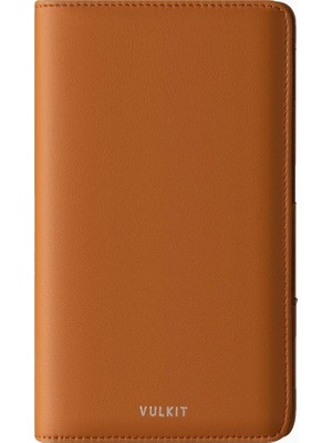 Vulkit Rfıd Korumalı Deri Unisex Pasaport ve Seyahat Cüzdanı
