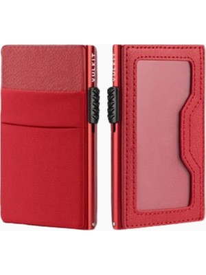 Vulkit Rfıd Korumalı Edc Bölmeli Unisex Kartlık Cüzdan