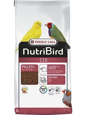 Versele-Laga Versele Laga Nutribird C19 10 kg Kanarya ve Finch Pelet Yem