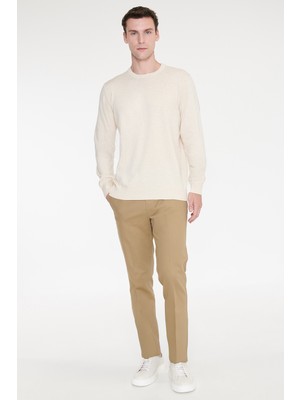 Altınyıldız Classics Pamuklu Slim Fit Dar Kesim Yan Cepli Esnek Pantolon