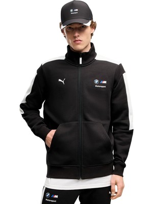 Puma Bmw Mms Mt7 Jacket Siyah Erkek Sweatshirt