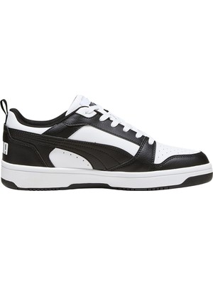 Puma Rebound V6 Low Tdp Beyaz-Siyah Erkek Günlük Ayakkabı