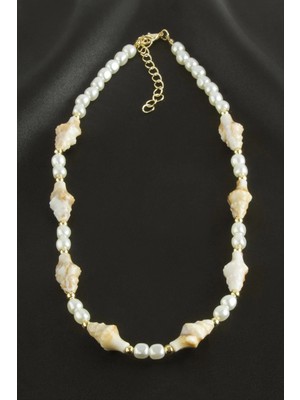 Gees Global Deniz Kabuğu Inci Kolye