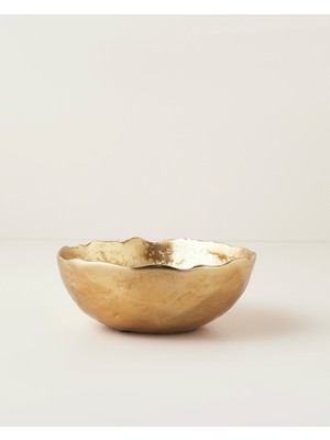 English Home Daphne Alüminyum Dekoratif 20X20X7,5 cm Gold