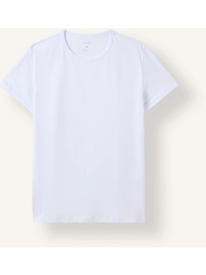 DeFacto Slim Fit Bisiklet Yaka Pamuklu Basic Tişört L4885AZ26AU