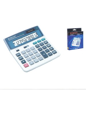 Rubenis Sb-1205 12 Haneli Hesap Makinesi Masa Üstü Fonksiyonel Kullanım İçin