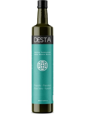 Esse Desta Ağız Bakım Suyu 250 ml Propolis Papatya Aloe Vera Yeşil Çay Ferahlatıcı Etki