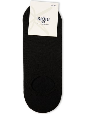 Kiğılı 2'li Pamuklu Likralı Esnek Loafer Çorap Seti