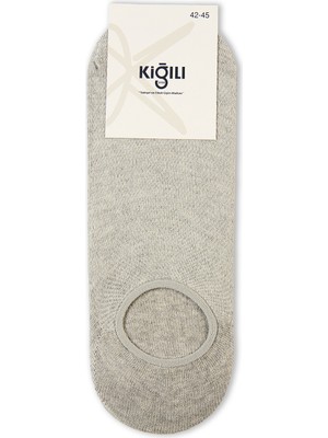 Kiğılı 2'li Pamuklu Likralı Esnek Loafer Çorap Seti