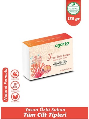 Ozka Concept Doğal Kalıp Sabun 150GR - Yosun Özlü
