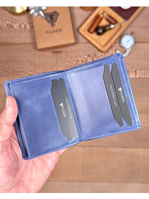 Fil Deri Hakiki Deri Çok Bölmeli Cüzdan Kartlık 2158