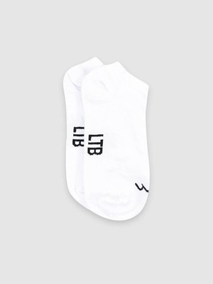 LTB Carmen Unisex 2li Paket Beyaz Çorap 12229065011547